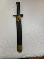 Baionetta Vetterli 1870/16 accorciata - punzone Brescia