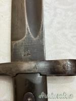 Baionetta Vetterli 1870/16 accorciata - punzone Torre Annunziata