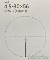 Delta Javelin 4,5-30x56 FFP Ret. SMR-1 MRAD
