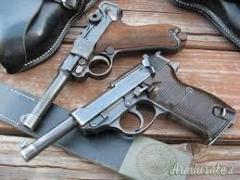 CERCO Luger P08 e Walther P38 da Ritrovamento Vissute Militari Ex Ordinanza