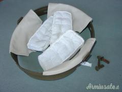 Repro Interno elmetto tedesco 1°GM 40 €. spedito