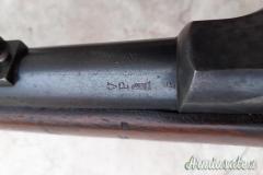 Springfield trapdoor 1866 allin conversion in cal 45-70 con baionetta dragona e porta munizioni