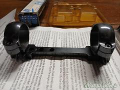 SLITTA LEUPOLD CON ANELLI DA 30 PER BROWNING BAR E SIMILI, NUOVI. SOLO TEL.