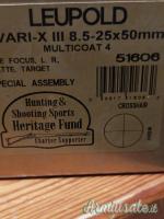 cedo leupold vari x iii   8.5-25x50mm crosshair