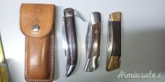 Coltelli pieghevoli in stock.