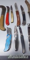 Stock di coltelli usati in offerta.