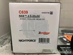 Nightforce NX8 2.5-20x50.25