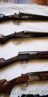 Fucili da caccia in blocco