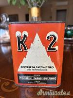 LATTE POLVERE DA SPARO VUOTE