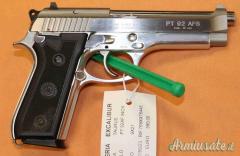 Pistola Taurus PT92AFS Inox Cal. 9x21