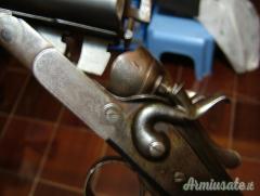 FUCILI CAL. 12 ANTICHI A CANI ESTERNI