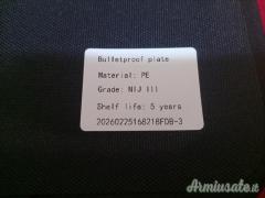 PIASTRE ANTIPROIETTILE LIV 3 PER GILET/ VEST/ CREST