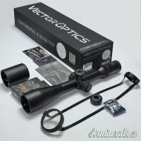 Vector Optics Continental x6 5-30x56 ED FFP Illuminated VEC-MBR MIL Zero Stop