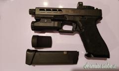 Glock 17 MOS - FTO Black Custom 9x21mm IMI