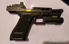 Glock 17 MOS - FTO Black Custom 9x21mm IMI