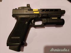 Glock 17 MOS - FTO Black Custom 9x21mm IMI