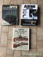 3 LIBRI ARMI DA FUOCO