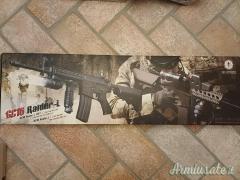 G&G Top Tech m4 full metal ( tan) con mirino punto rosso aimo rd1