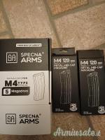 G&G Top Tech m4 full metal ( tan) con mirino punto rosso aimo rd1