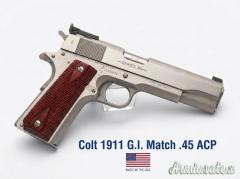 Colt 1911 G.I. Match .45 ACP