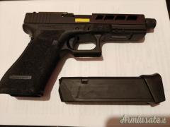 Glock 17 MOS - FTO Black Custom 9x21mm IMI