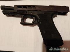 Glock 17 MOS - FTO Black Custom 9x21mm IMI