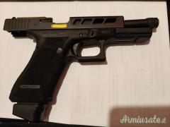 Glock 17 MOS - FTO Black Custom 9x21mm IMI