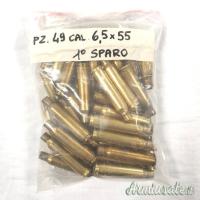Bossoli 6,5x55 Sellier & Bellot/PPU usat 1° sparo 49 pz.