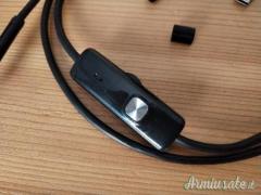 Endoscopio verifica canne