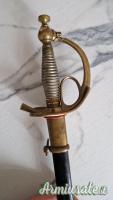 Spada per ufficiali 1833 detta Albertina+Sciabola Mod.55