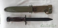 BAIONETTA ITALIANA M4 PER CARABINA M1 SECONDO TIPO 1958 CON FODERO