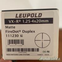 OTTICA LEUPOLD VX-R .12-4X20MM MATTE FIRE DOT DUPLEX