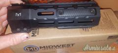 midwest industries freefloat  HANDGUARD  MLOK mil spec AR15/M16  NUOVA lunghezza7,25