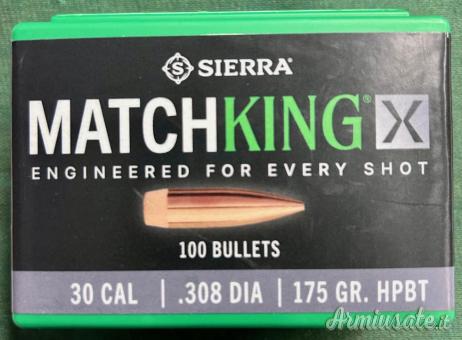 SIERRA 308" 175GR HPBT MATCHKING-X