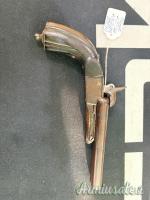 PISTOLA DOPPIETTA A SPILLO SENZA MARCA CAL. 12 A SPILLO (1800) (VEDI LA DESCRIZIONE)