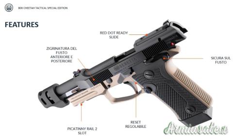 Beretta 80X  .380 ACP  | 9x17mm Browning Short