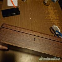 Scatola in legno massello con chiave