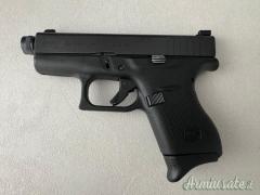 Canna filettata per Glock 42 calibro .380 auto