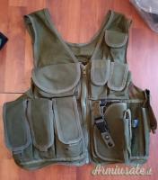Gilet tattico verde