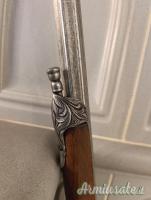 Riproduzione inerte moschetto a pietra XVIII° secolo