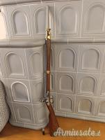 Riproduzione inerte moschetto a pietra XVIII° secolo