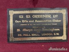 W.W. Greener NON SPECIFICATO  12