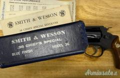 Smith & Wesson 36 chief .38 Special  |  9x29mmR