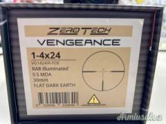 ZeroTech Vengeance 1-4x24MM SFP RAR MOA FDE