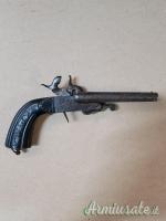 Pistola antica a due canne