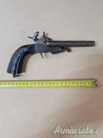 Pistola antica a due canne