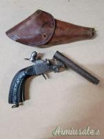 Pistola antica a due canne