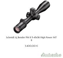 Ottica SCHMIDT & BENDER nuova Super Promo!