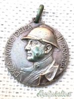 Medaglia epoca fascista “EMANUELE FILIBERTO D'AOSTA 1931 DUCA INVITTO DELLA III^ ARMATA