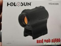 punto rosso, red dot holosun